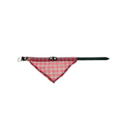 Karlie Deri Bandanalı Boyun Tasma 52CM Kırmızı