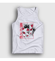 Presmono Unisex Beyaz Mask Tanjiro Kamado Anime Demon Slayer Kimetsu No Yaiba Atlet 307578tt