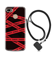 General Mobile GM8 Go GM9 GM20 Pro Plus Kılıf Boyun Askılı Silikon Danger 1372