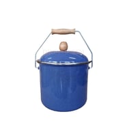 Emaye Yoğurt Tenceresi Emaye Bakraç 20 Cm 5 Litre