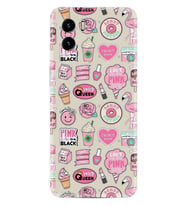 Vivo Y15S Y32 Y33S Y51 Y53S Kılıf Desemli Silikon Donut Flamingo 1415