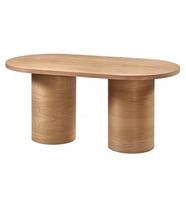 200 LÜK MEŞE SİLİNDİR OVAL MASA