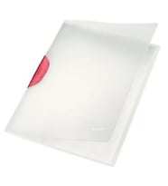 Leitz 4174 ColorClip Magic Kırmızı Yandan Sıkıştırmalı Dosya