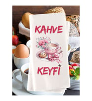 Kahve Keyfi Baskılı Peçete 20 Adet