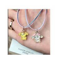 Sanrio Cinnamoroll & Sino 2’li Çift Kolye – Best Friends Sevimli Kolye Seti
