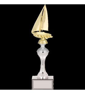 ODAK KUPA - Figürlü Kupalar - Yelken Figürlü Kupalar FG-030 C - 36 cm