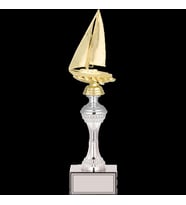 ODAK KUPA - Figürlü Kupalar - Yelken Figürlü Kupalar FG-030 C - 36 cm