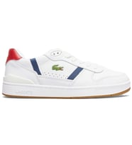 Lacoste T-Clip Set Hakiki Deri Erkek Beyaz Sneaker