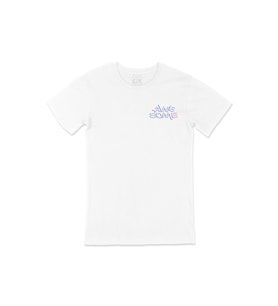 Awesome Cep Logo Tasarımlı Beyaz Tişört