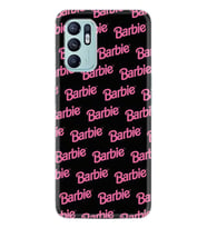 Oppo Reno 6 Kılıf Resimli Desenli Baskılı Silikon Barbie 1404