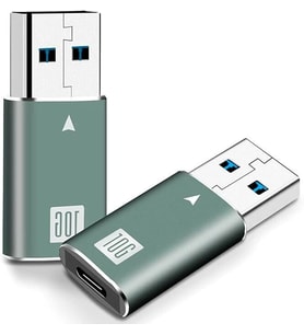 USB 3.1 Type-A (Erkek) to USB 3.1 Type-C (Dişi) 10G Data ve Hızlı Şarj OTG Dönüştürücü Çevirici Adaptör