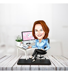 Ahşap_Karikatür_biblo _ATS-375