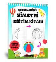 Çocuklar İçin Simetri Eğitim Kitabı (Simetri Öğreten Kitap)