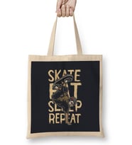 Skate Eat Sleep Repeat Bez Çanta Uzun Saplı