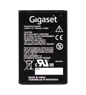 Gigaset SL450 GO SL450 SL400 SL780 SL785 SL788 Batarya V30145-K1310-X445 3.7V 750mAh Li-Ion Şarjlı Yedek Pil