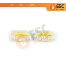 VW Sharan 1 Seat Alhambra 7M 7V Leon MK2 Freelander MK1 L314 İçin 2 Adet Sol Cam Kriko Tamir Klipsi