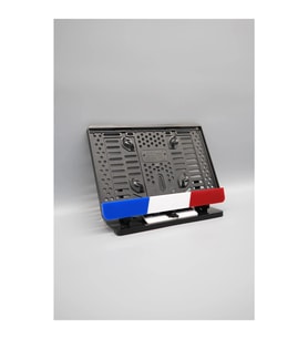 Fransa 3D Kabartmalı Pleksi Motor Plakalık
