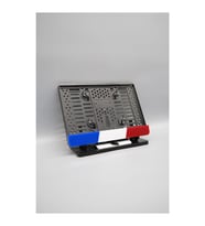 Fransa 3D Kabartmalı Pleksi Motor Plakalık