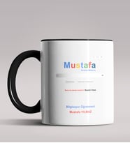 Kişiye Özel Google Bilgisayar Öğretmeni Temalı Siyah Renk Kupa  (Siyah)