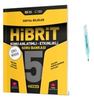 5.Sınıf HİBRİT Sosyal Bilgiler Konu Anlatımlı Etkinlikli Soru Bankası (Yeni Müfredat)
