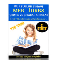 6. Sınıf Bursluluk Sınav Soruları (En Çok Çıkan Sorular)
