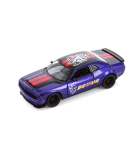 2023 Dodge Challenger SRT Del Mon 170 Livery Edition Mor Kinsmart Diecast Model Araba