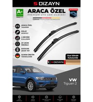 Drs Tuning Tiguan 2 Ön Cam Silecek Seti 2016-2024 Premium Araca Özel 65-53 Cm A+ Kalite