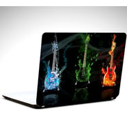 Renkler ve Gitarlar Laptop Sticker 14 inch (35X26CM)