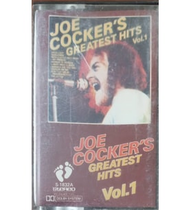 (Plak Değildir KASET tir) Joe Cocker's Greatest Hits Vol.1 Kaset