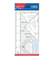 MAPED 242830 START MAXI 30 CM CETVEL SETİ 4'LÜ
