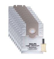 Philips Uyumlu Control Süpürge Kağıt Toz Torbası 10 Adet
