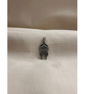 ŞÖVALYE BAŞLIĞI 925 AYAR GÜMÜŞ ERKEK KOLYE