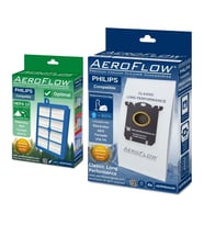 AeroFlow® Philips Universe FC9015/18 Uyumlu Hijyen Paketi  1x FC8038/01 (Optimal) - 4x FC8021/03