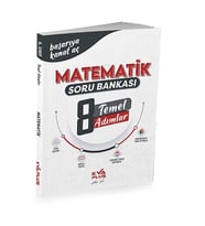 KORAY VAROL YAYINLARI 8. SINIF MATEMATİK TEMEL ADIMLAR SORU BANKASI