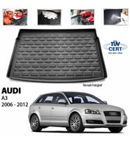 Audi A3 Bagaj Havuzu Paspası 2006-2012 Arası