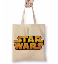 Star Wars Logo Bez Çanta Uzun Saplı