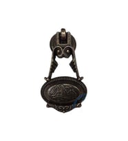 Dekoratif Zamak Sarkaç Küçük Kulp - 30x63mm, Eskitme, 75 Adet
