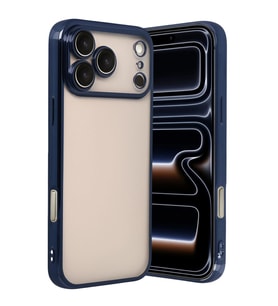 Apple İphone 17 Pro Razer Lensli Silikon - Lacivert