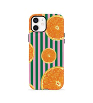 iPhone 12 Vorian Çift Katmanlı Kılıf Orange Grove Cabana