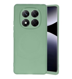 Xiaomi Redmi Note 14 Pro 4g Kılıf Maya Karbon Kapak - Su Yeşili