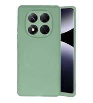 Xiaomi Redmi Note 14 Pro 4g Kılıf Maya Karbon Kapak - Su Yeşili