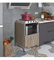 Kenzlife ocak dolabı aysu crd 85*60*57 mutfak modül mini fırın mikrodalga banyo ofis