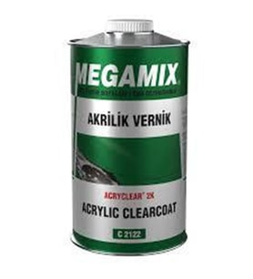 MEGAMİX AKRİLİK VERNİK 1/1 LİK (1 LİTRE )