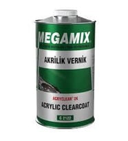 MEGAMİX AKRİLİK VERNİK 1/1 LİK (1 LİTRE )