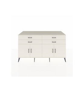 Kronos Konsol 2 Raflı 4 Çekmeceli 8 Kapaklı 176x59x99 Aytaşı-Aytaşı