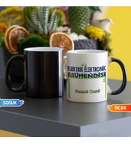 Elektrik Elektronik Mühendisi Sihirli Kupa Bardak 001