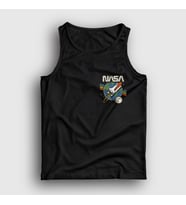 Presmono Unisex Siyah Rocket Nasa Space Uzay Atlet 369358tt