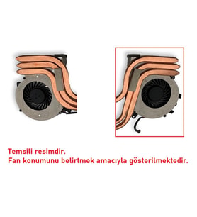 MSI GP62 6QF Leopard Pro ile Uyumlu Fan SAĞ V1 (3 Pin)