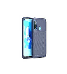 Huawei P20 Lite 2019 Uyumlu Kılıf Zore Negro Silikon Kapak (Lacivert)