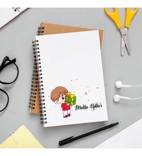 Mutlu Yıllar & Merry Christmas Yılbaşı Tasarımlı Defter